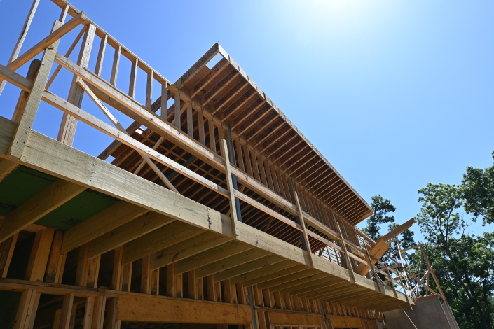 custom home in progress 6