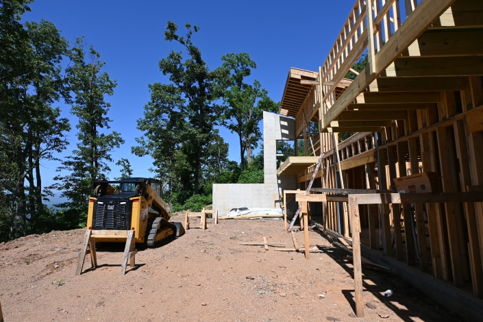 custom home in progress 7