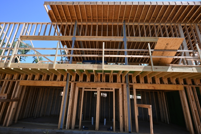 custom home in progress 9