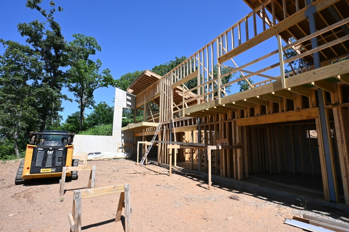 custom home in progress 10