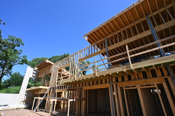 custom home in progress 12