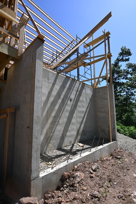 custom home in progress 13