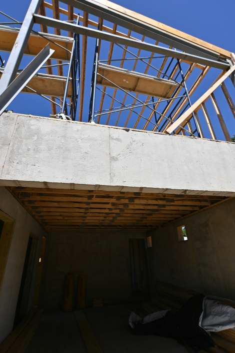 custom home in progress 15