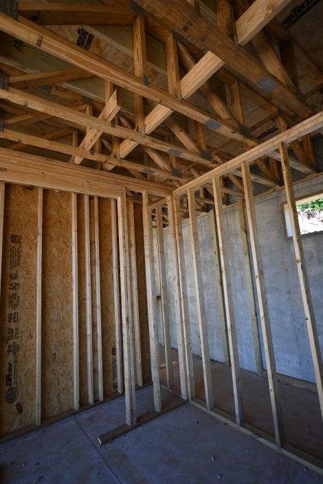 custom home in progress 16