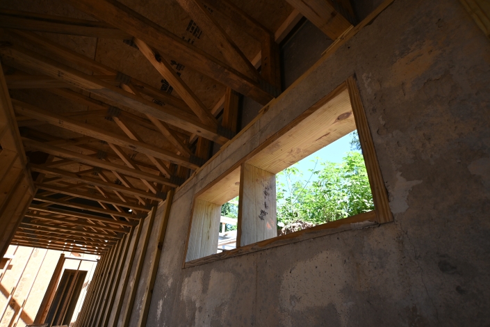 custom home in progress 17