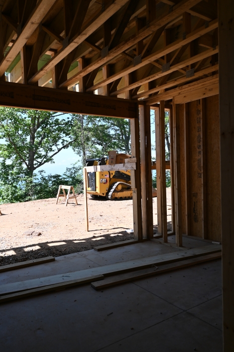 custom home in progress 19