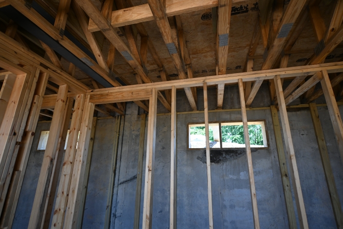 custom home in progress 20