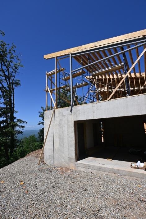 custom home in progress 20