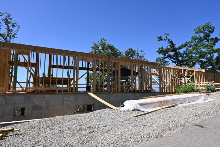 custom home in progress 23