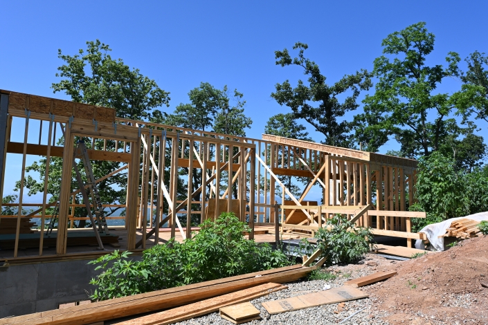 custom home in progress 24